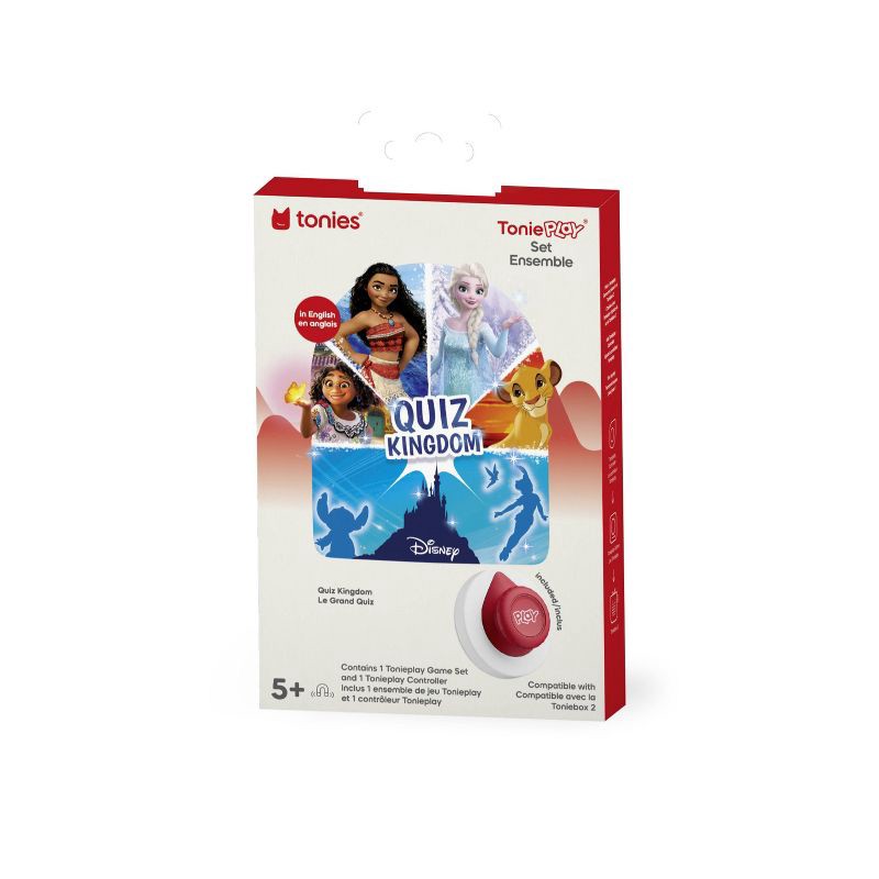 slide 8 of 8, tonies Tonieplay Set Disney Quiz Kingdom Trivia Game, 1 ct