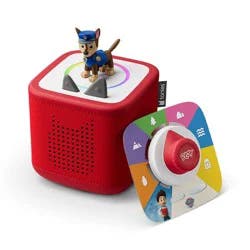 tonies PAW Patrol: Chase Toniebox 2 Play Set - Sunset Red: Toddler Language & Creative Learning System