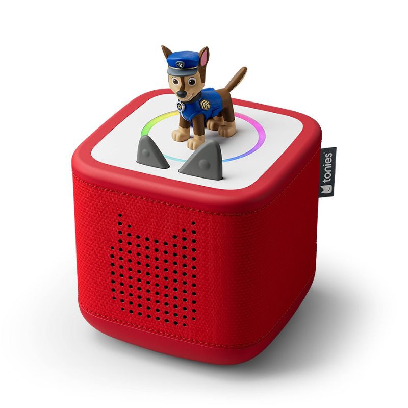 slide 1 of 8, tonies PAW Patrol: Chase Toniebox 2 Starter Set - Sunset Red: Learning System Hardware for Creative Thinking & Language Skills, 1 ct