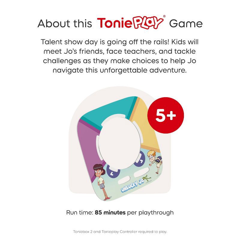 slide 6 of 8, tonies Tonieplay Unlucky Jo Game: Electronic Creative Thinking Storybook, 1 ct