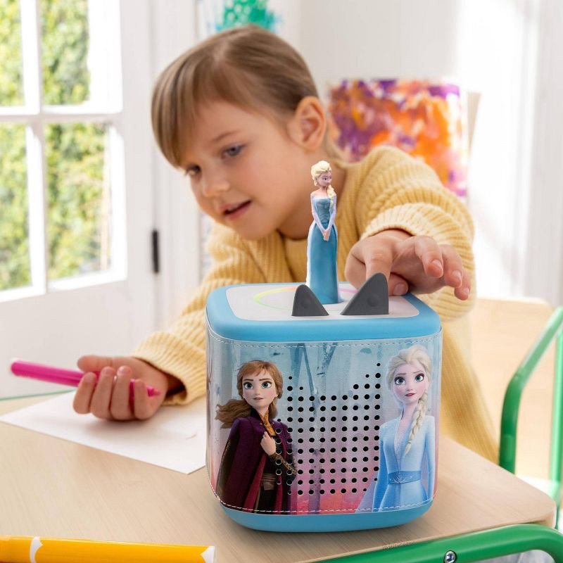 slide 3 of 6, tonies Toniebox 2 Sleeve: Disney Frozen, Educational Electronic Storybook for Creative Thinking, 1 ct