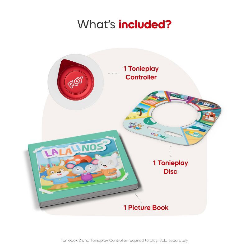 slide 3 of 8, tonies Tonieplay Set Lalalinos: Find the Photo Game, 1 ct