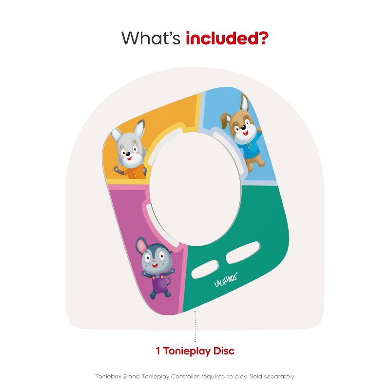 slide 3 of 8, tonies Tonieplay Lalalinos: Your Day in Bumbaloo Game, Electronic Storybooks for Creative Thinking, 1 ct