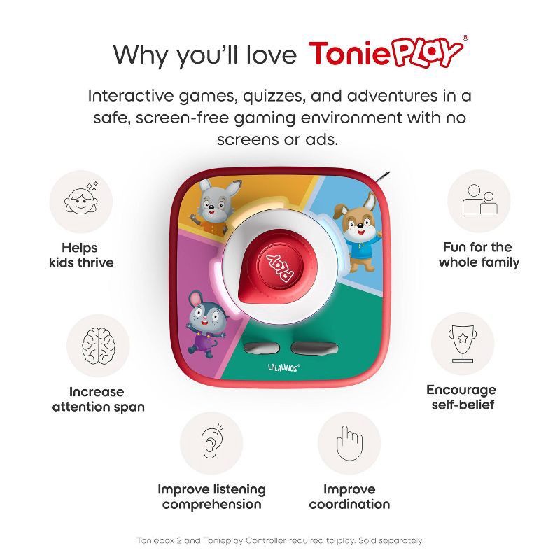 slide 5 of 8, tonies Tonieplay Lalalinos: Your Day in Bumbaloo Game, Electronic Storybooks for Creative Thinking, 1 ct
