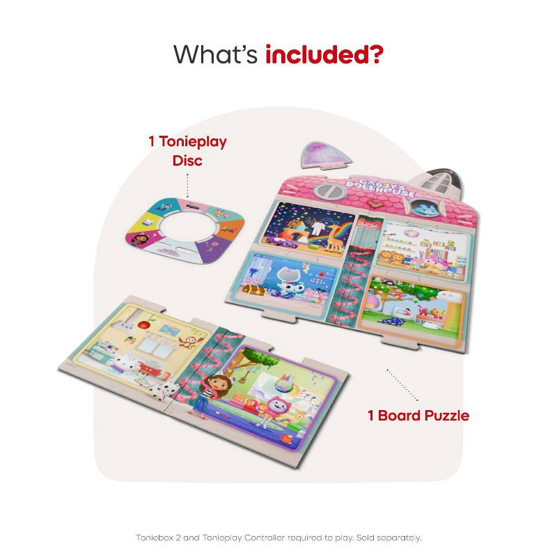 slide 2 of 7, tonies Tonieplay Gabby's Dollhouse: Gabby's Cat-tastic Scavenger Hunt Game, 1 ct