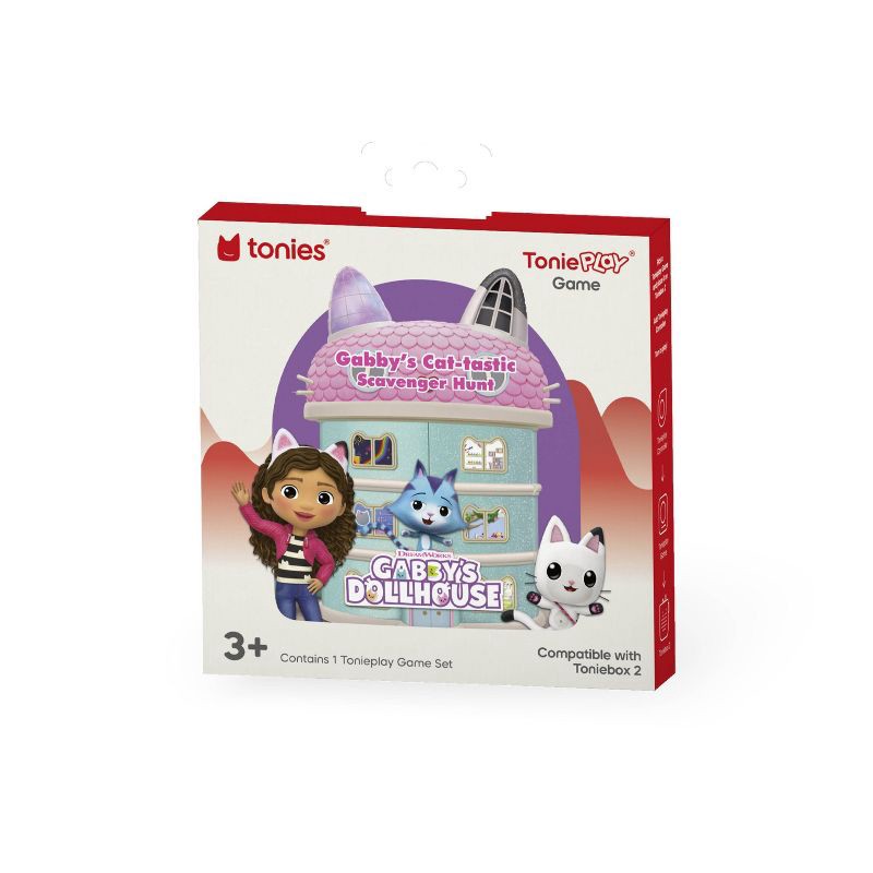 slide 7 of 7, tonies Tonieplay Gabby's Dollhouse: Gabby's Cat-tastic Scavenger Hunt Game, 1 ct