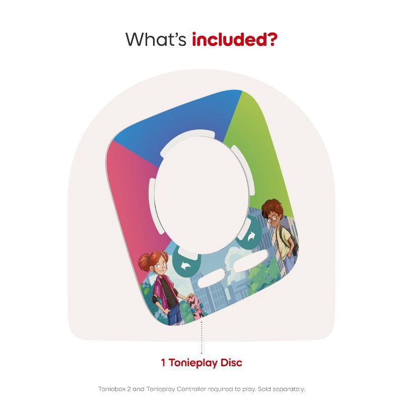 slide 3 of 8, tonies Tonieplay Mystery Mavericks Game: Electronic Storybook Creative Thinking, 1 ct