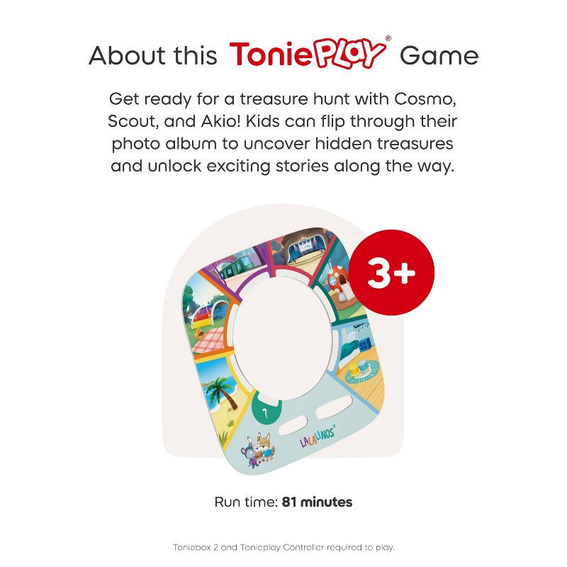 slide 6 of 8, tonies Tonieplay Lalalinos: Find the Photo Game, 1 ct
