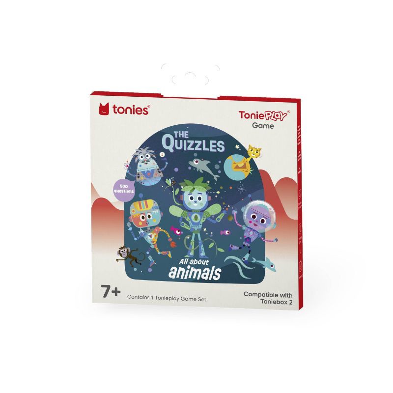 slide 8 of 8, tonies Tonieplay The Quizzles: All About Animals Game; Engaging Electronic Storybook for Creative Thinking, 1 ct