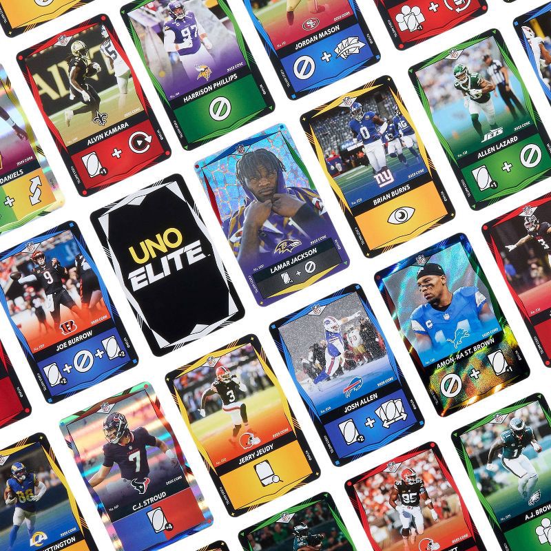 slide 5 of 10, Mattel Uno Elite NFL Core Starter Pack Card Game, 1 ct