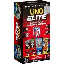 Mattel Uno Elite NFL Core Starter Pack Card Game