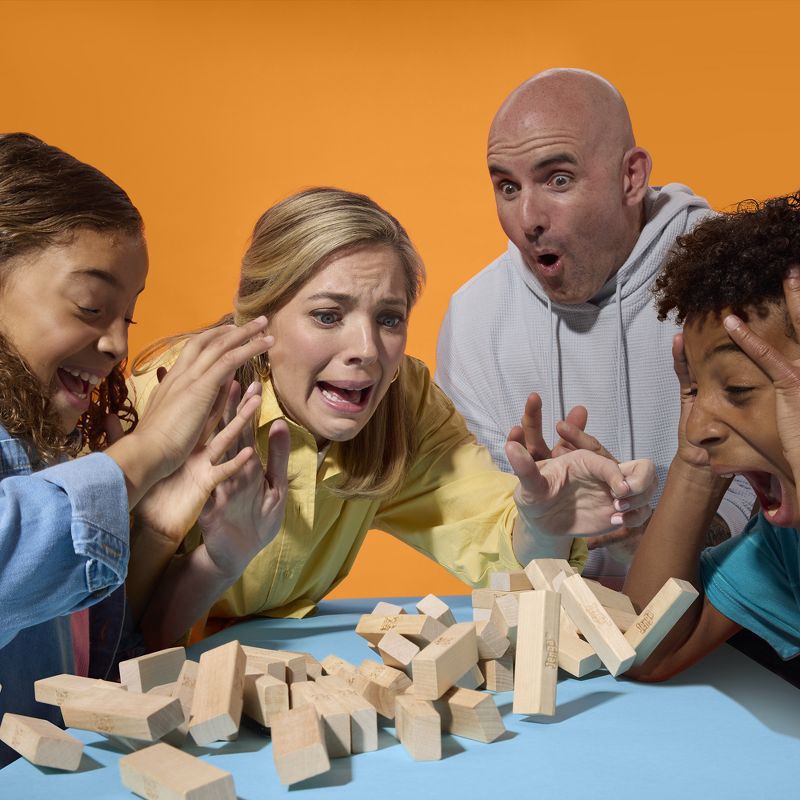 slide 3 of 10, Hasbro Gaming Jenga Board Game with More Ways to Play, 1 ct