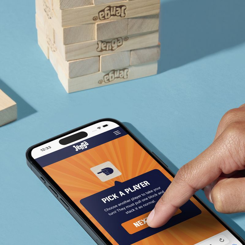 slide 4 of 10, Hasbro Gaming Jenga Board Game with More Ways to Play, 1 ct