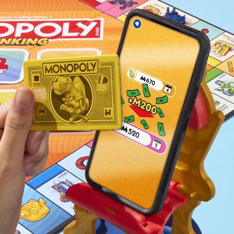 slide 6 of 10, Monopoly App Banking Board Game, 1 ct