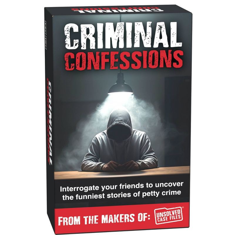 slide 6 of 7, Unsolved Case Files: Criminal Confessions Card Game, 1 ct