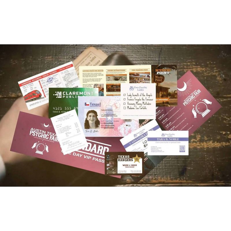 slide 4 of 4, Pressman Unsolved Case Files: Tara Noble The Lost Wallet Game, 1 ct