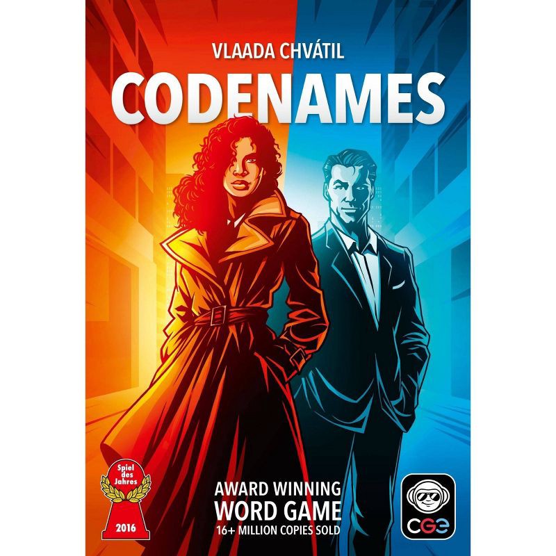 slide 6 of 6, Czech Games Edition Codenames Game: Social Skills, 4+ Players Party Board, Card Holder, 15-Minute Play, 1 ct