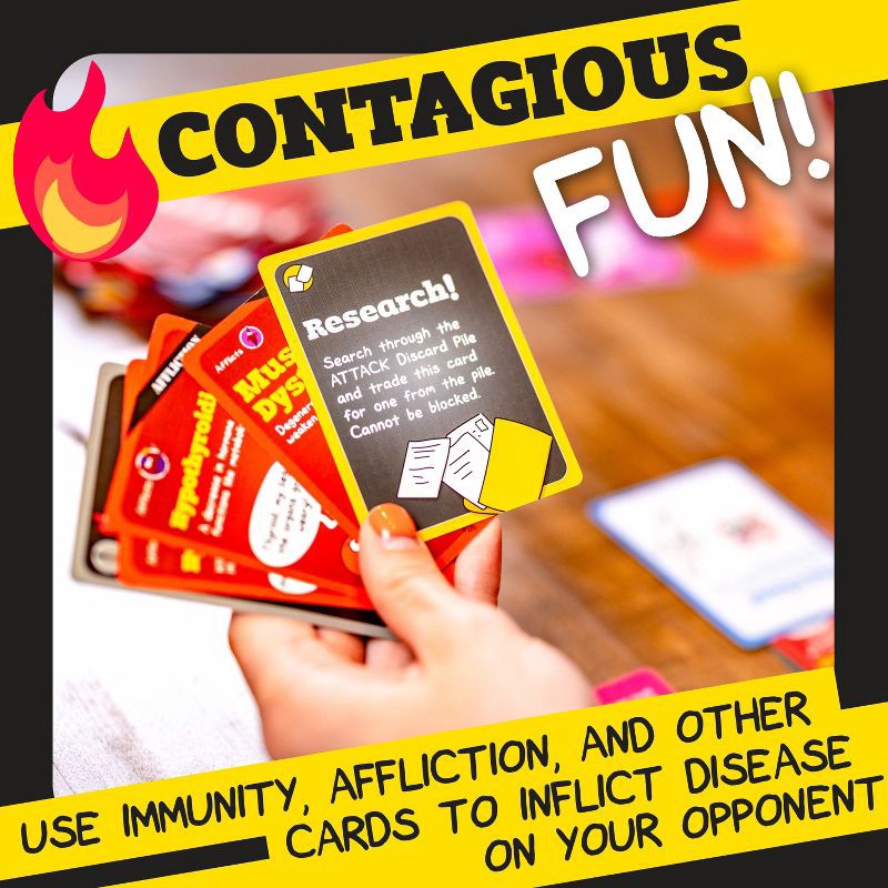 slide 6 of 10, University Games Organ Attack Game: Classic Board for 4-6 Players, Social Skills, 30-45 Min Play, Includes Cards, Instructions, 1 ct