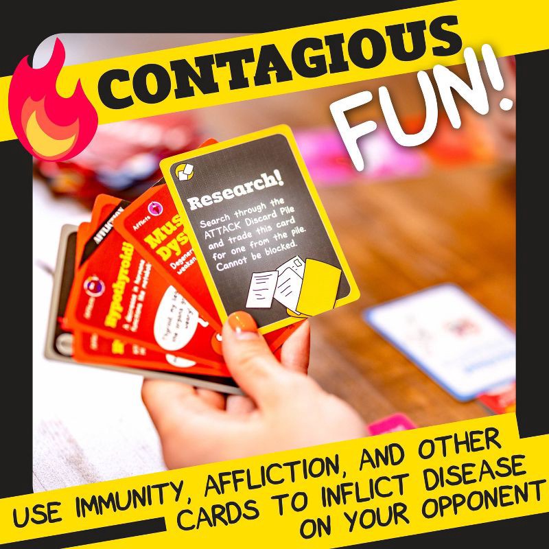 slide 8 of 10, University Games Organ Attack Game: Classic Board for 4-6 Players, Social Skills, 30-45 Min Play, Includes Cards, Instructions, 1 ct