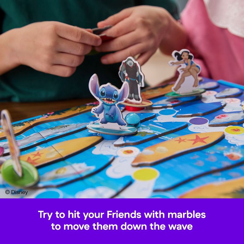 slide 4 of 8, Spin Master Games Disney's Lilo & Stitch Surf Showdown Marble Game, 1 ct