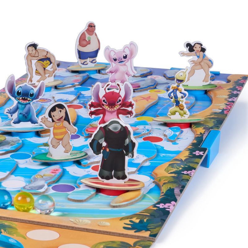 slide 6 of 8, Spin Master Games Disney's Lilo & Stitch Surf Showdown Marble Game, 1 ct