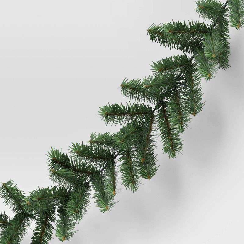 slide 3 of 3, 9'x7" Christmas Canadian Garland - Wondershop™, 1 ct