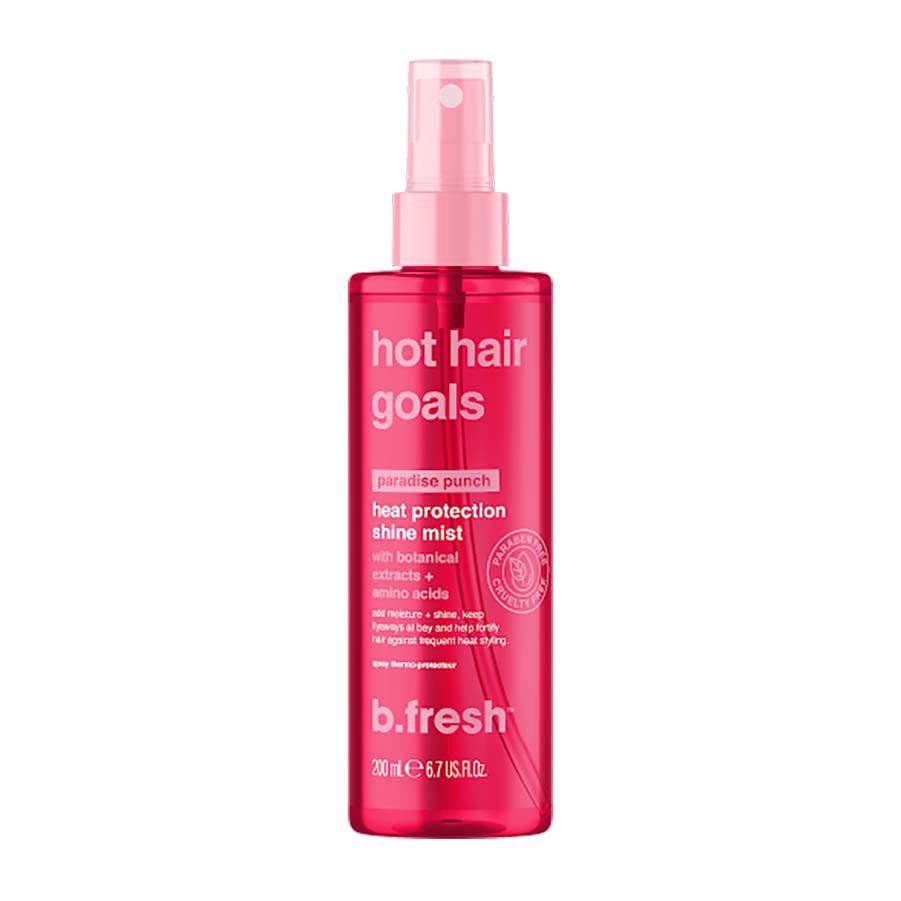 slide 1 of 1, b.fresh Heat Protection Paradise Punch Shine Mist with Botanical Extracts + Amino Acids 6.7 fl oz, 6.7 fl oz