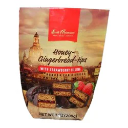 Emil Reimann Gingerbread Tips With Strawberry Fruit Filling