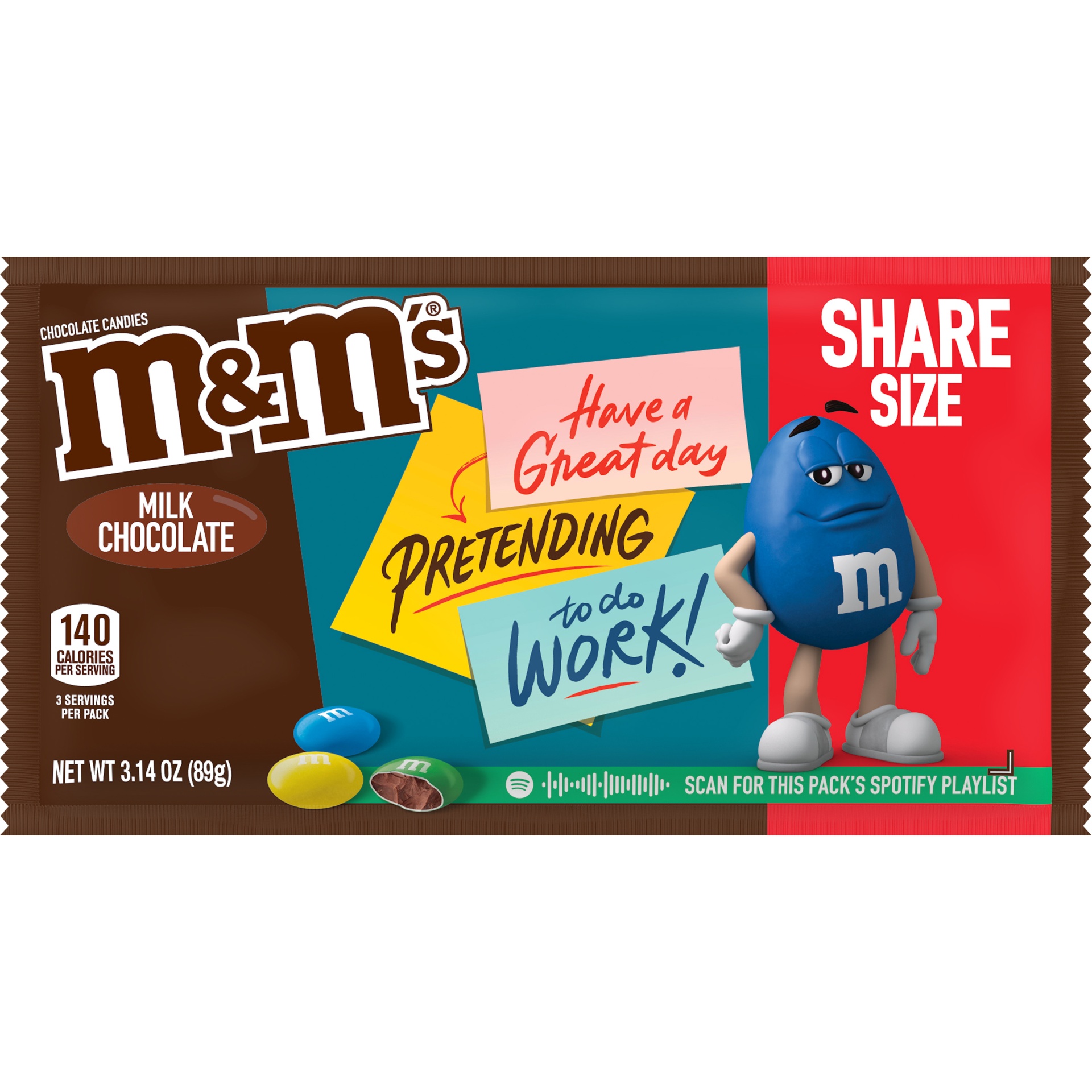 M&M's King Size Milk Chocolate Candy 3.14 oz Shipt