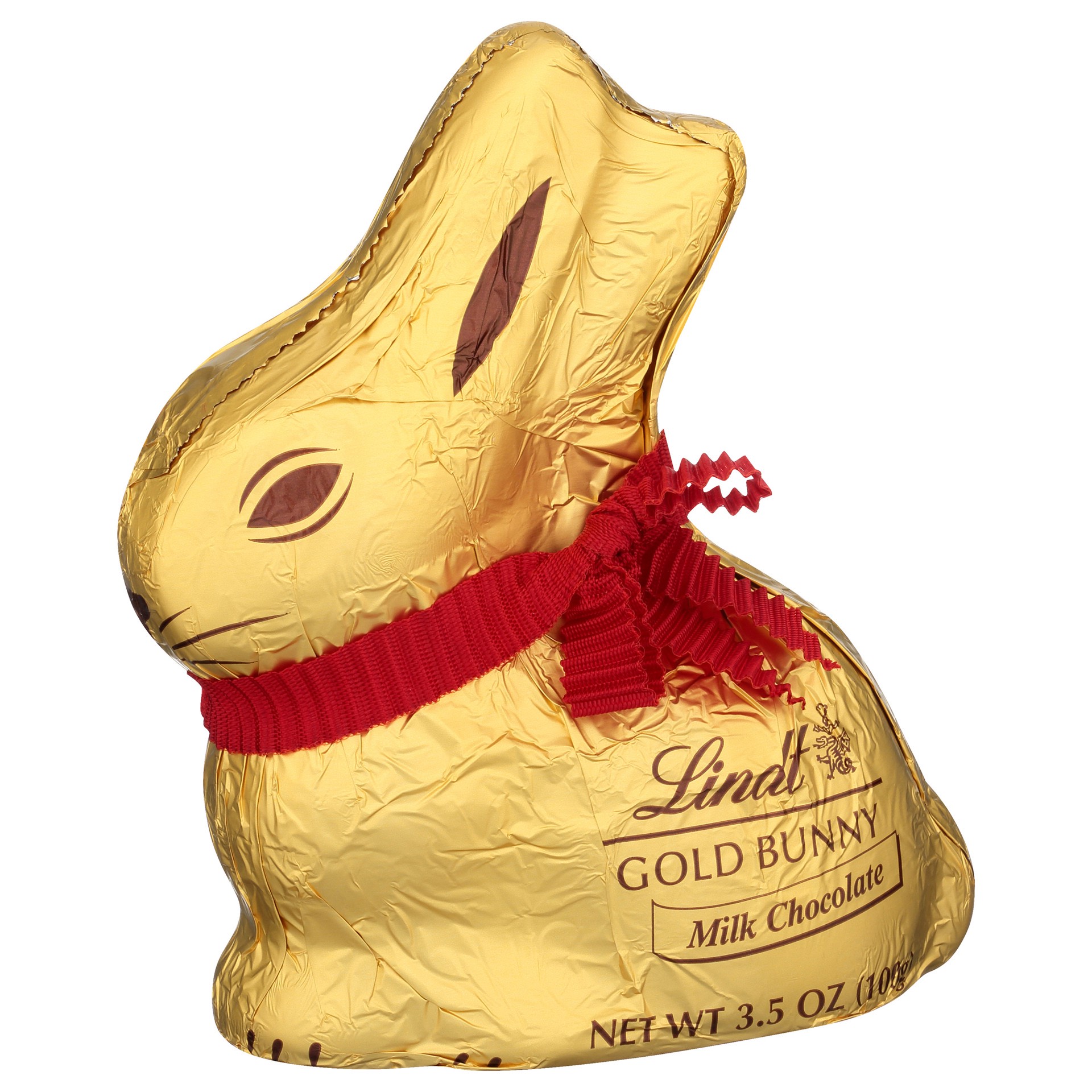 slide 1 of 5, Lindt Milk Chocolate Gold Bunny, 3.5 oz