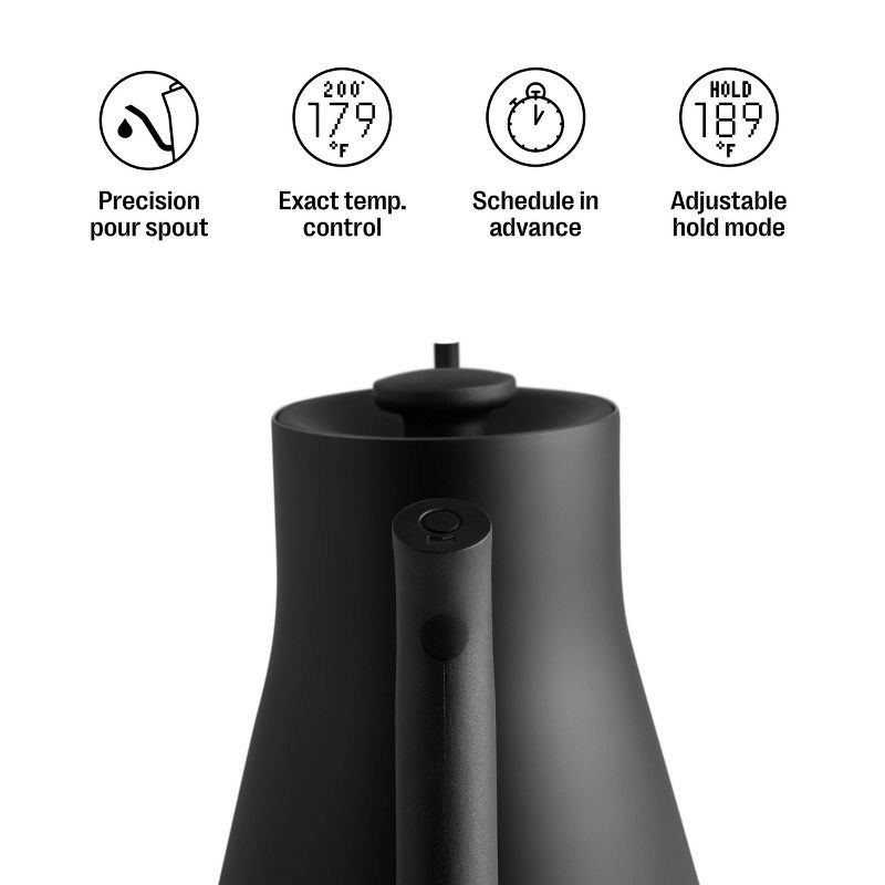 slide 4 of 5, Fellow Stagg EKG Pro Electric Kettle Matte Black, 1 ct