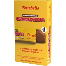 Barebells Soft Protein Bars - Caramel Choco - 7.76oz/4pk