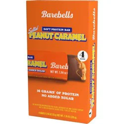 Barebells Soft Protein Bars - Salted Peanut Caramel - 7.76oz/4pk