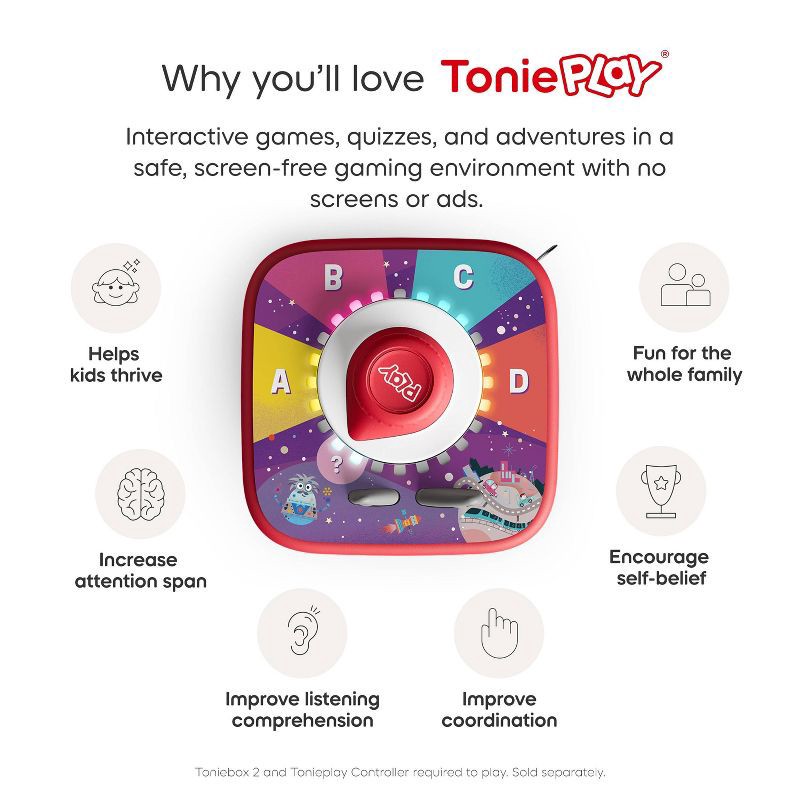 slide 5 of 8, tonies Tonieplay The Quizzles: All About Technology Game, 1 ct