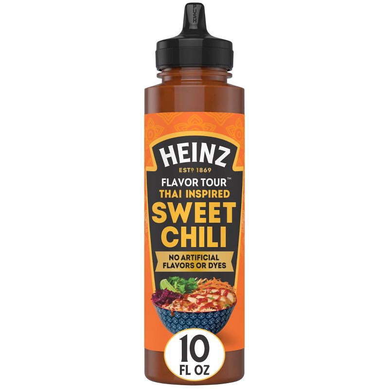 slide 1 of 9, Heinz Flavor Tour Thai Inspired Sweet Chili Sauce - 10 fl oz, 10 fl oz