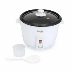 IMUSA 5 Cup Rice Cooker White