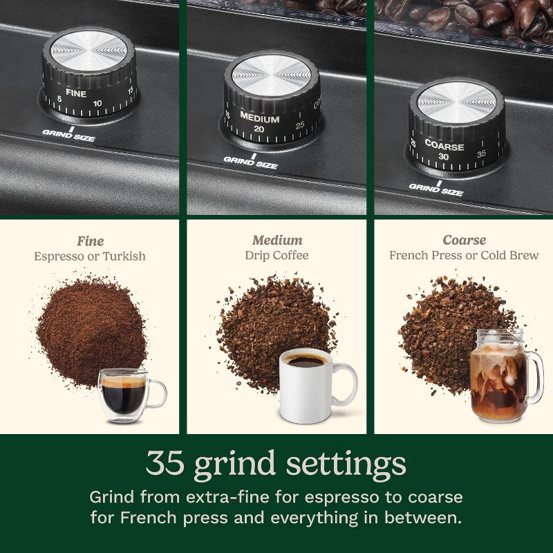 slide 5 of 8, Cuisinart Conical Burr Mill Grinder, 1 ct