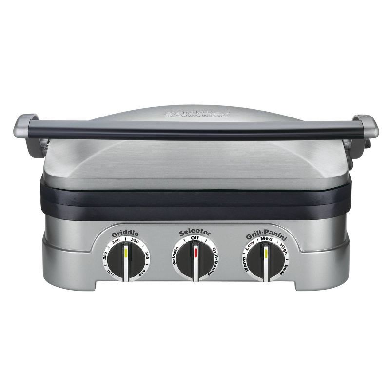 slide 1 of 17, Cuisinart Electric Griddler Stainless Steel, 1 ct
