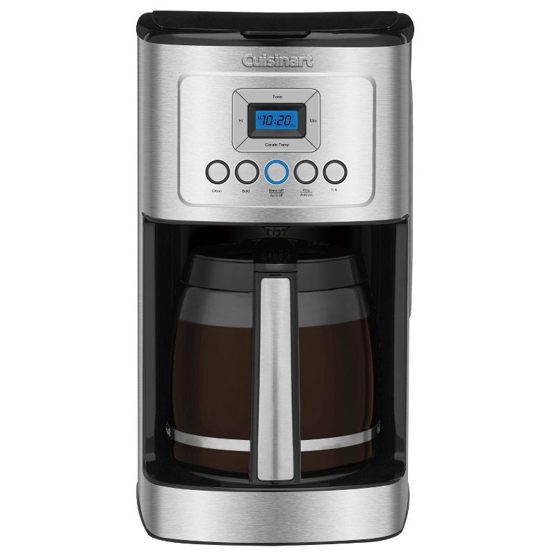 slide 1 of 4, Cuisinart 14 Cup Programmable Coffeemaker Stainless Steel, 1 ct