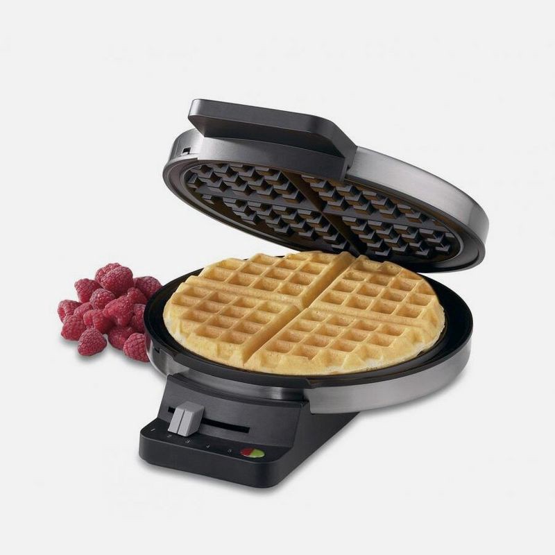 slide 2 of 5, Cuisinart Classic Waffle Maker - Stainless Steel, 1 ct