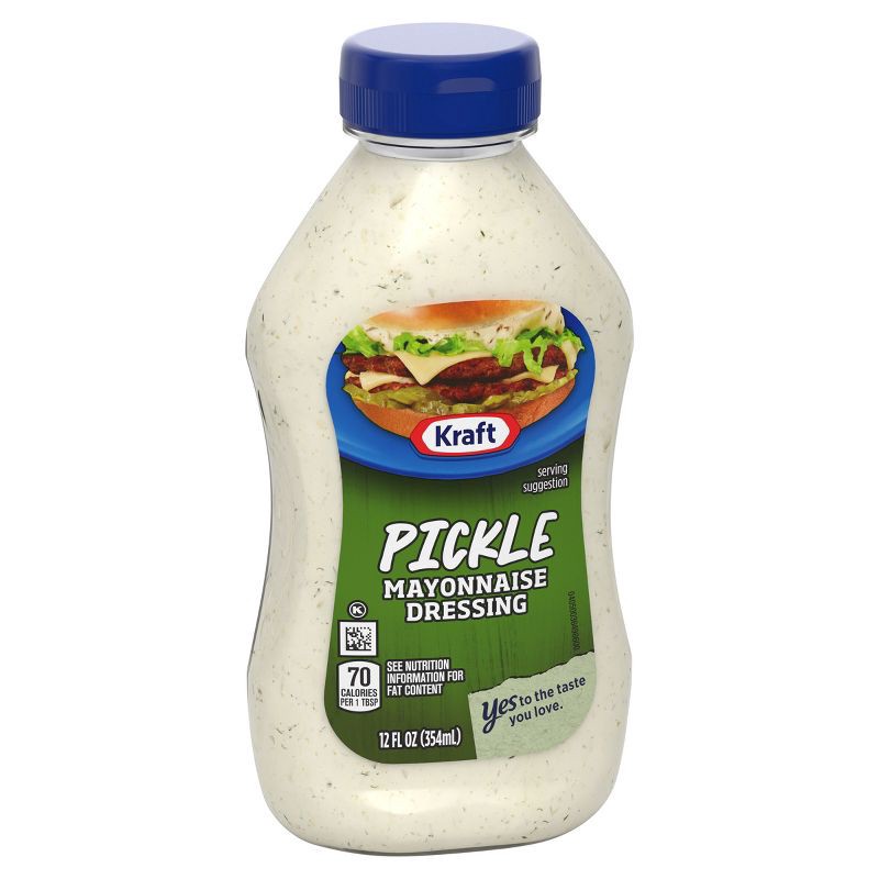 slide 9 of 9, Kraft Pickle Mayo - 12 fl oz, 12 oz