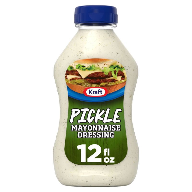 slide 1 of 9, Kraft Pickle Mayo - 12 fl oz, 12 oz