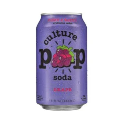 Culture Pop Grape Soda - 12 fl oz Can