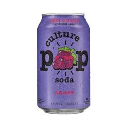 Culture Pop Grape Soda - 12 fl oz Can