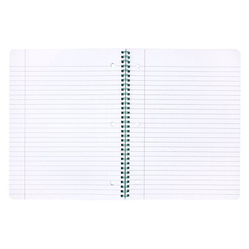 slide 3 of 3, Lena + Liam Subject Notebook Soccer Ball in Corner of Field, School Supplies, 1 ct