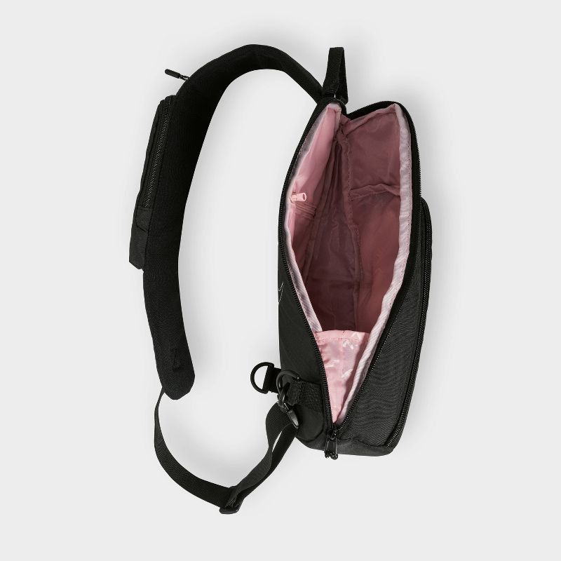 slide 4 of 4, Champion Method Sling Handbag Strap - Black/Pink, 1 ct