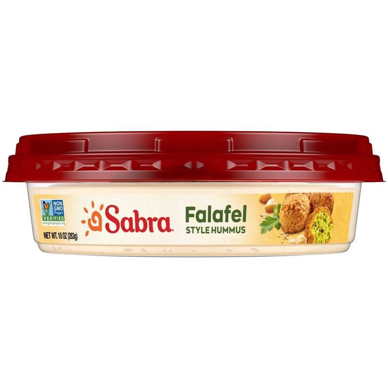 slide 2 of 4, Sabra Falafel Style Hummus - 10oz, 10 oz