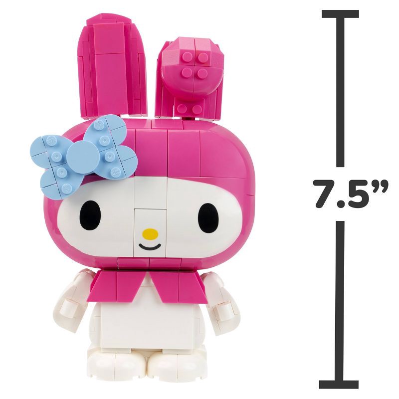 slide 7 of 14, BLDR Deluxe Large-Form Buildable Character - Hello Kitty & My Melody: 742-Piece Plastic Set for Creative Thinking, 1 ct