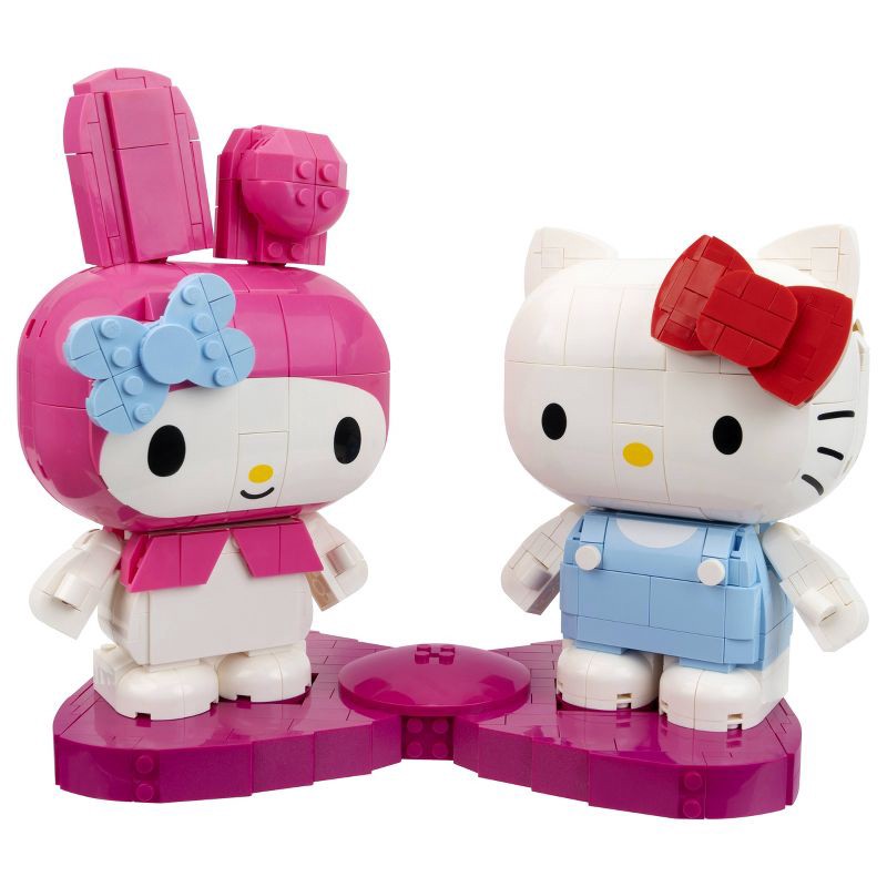 slide 9 of 14, BLDR Deluxe Large-Form Buildable Character - Hello Kitty & My Melody: 742-Piece Plastic Set for Creative Thinking, 1 ct