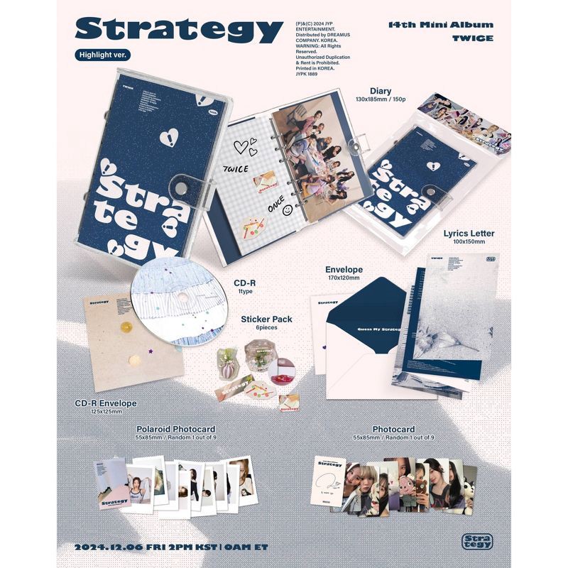slide 2 of 2, Universal Music Group TWICE - STRATEGY (Highlight Ver.) (CD), 1 ct